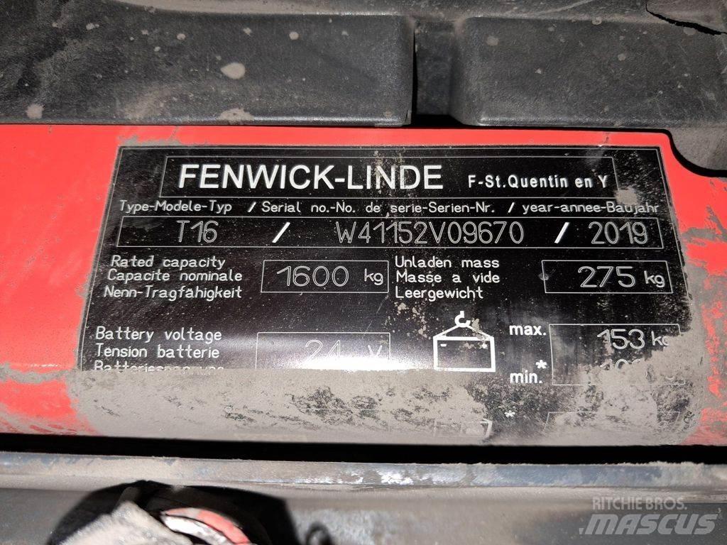 Linde T16 El-palleløftere