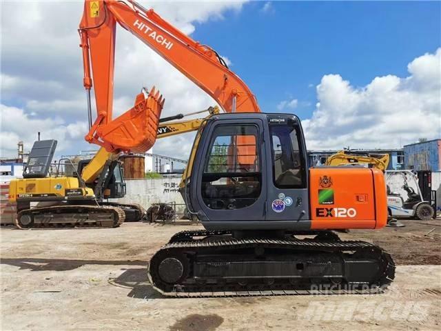 Hitachi EX 120 Gravemaskiner på larvebånd