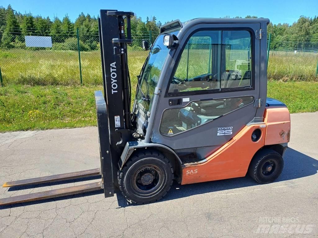 Toyota 02-8FDF25 Diesel gaffeltrucks