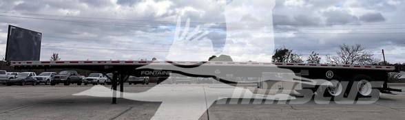 Fontaine  Semi-trailer med lad/flatbed