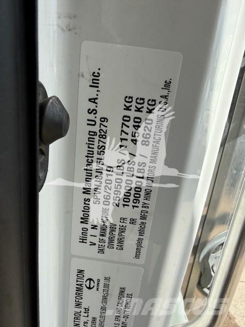 Hino 268A Entreprenør - Andet