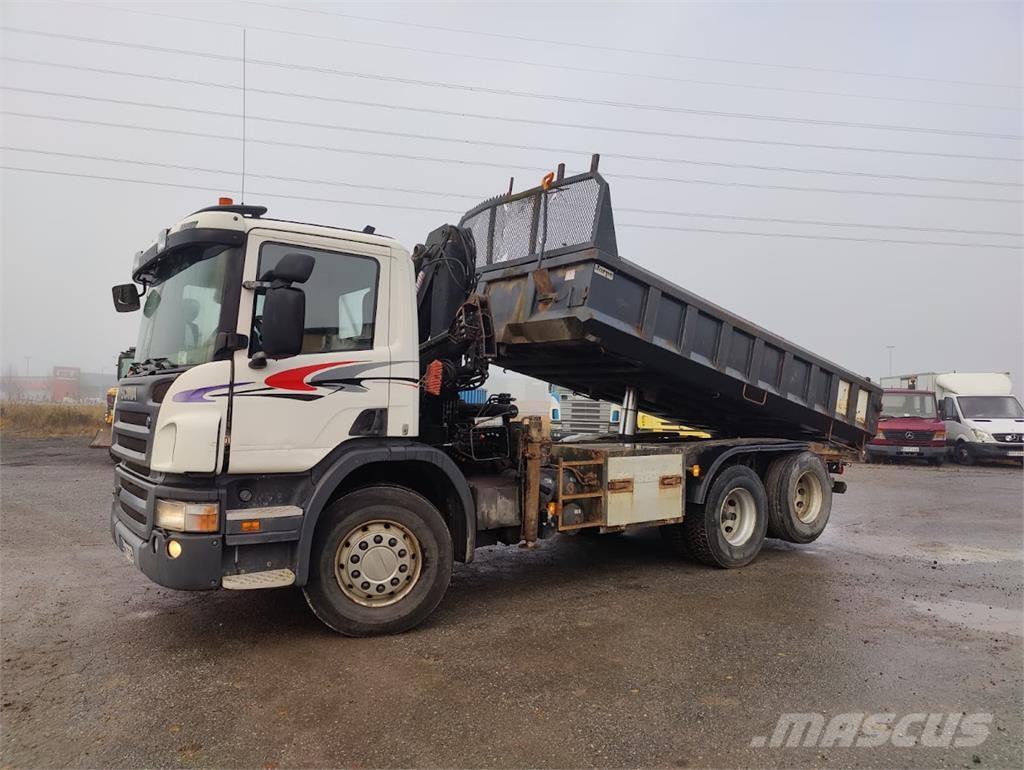 Scania P420 6x2 Lastbiler med tip