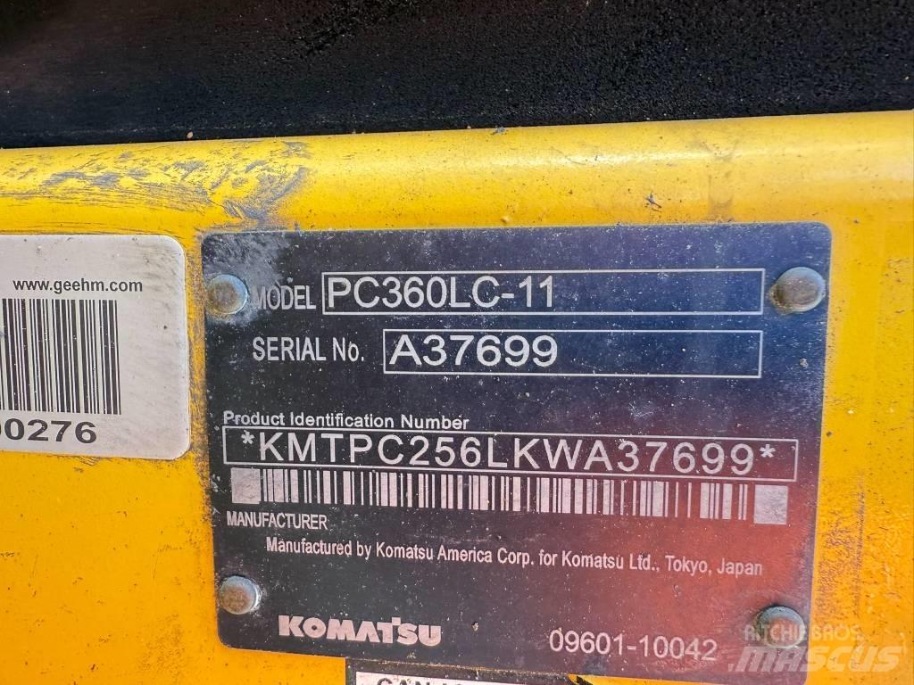 Komatsu PC360LC-11 Gravemaskiner på larvebånd