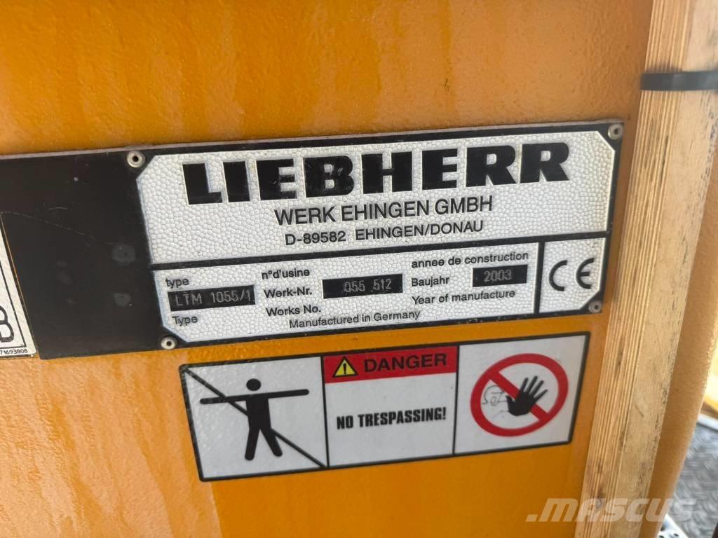 Liebherr LTM 1055-1 Kraner til alt terræn