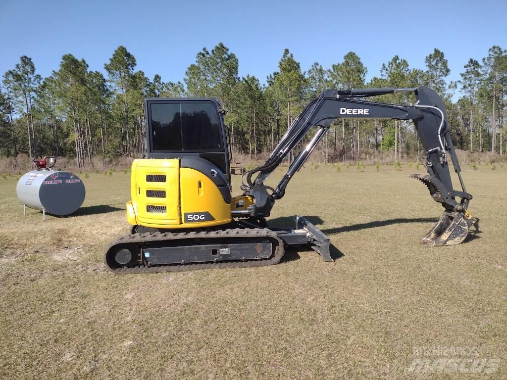 DEERE 50G Minigravemaskiner