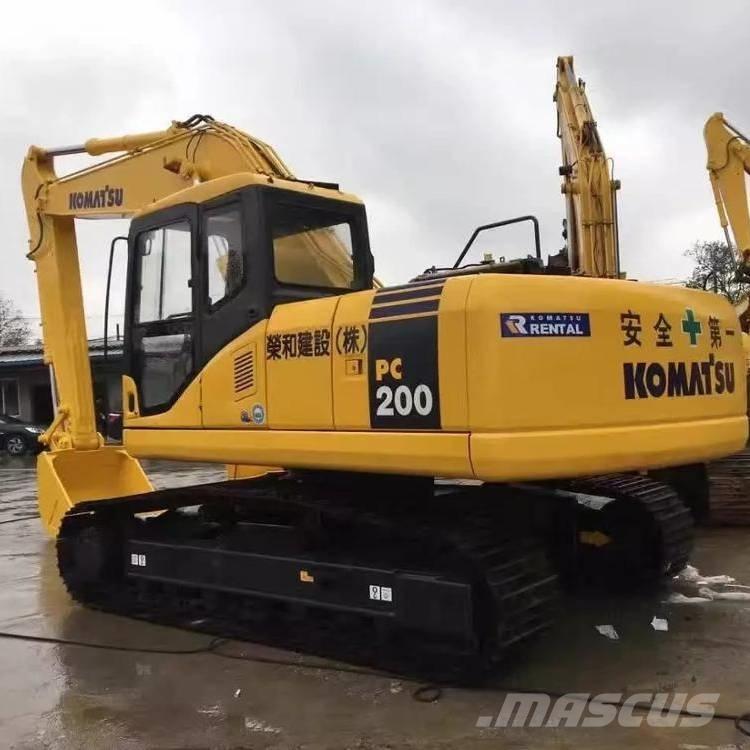 Komatsu pc200-7 Gravemaskiner på larvebånd