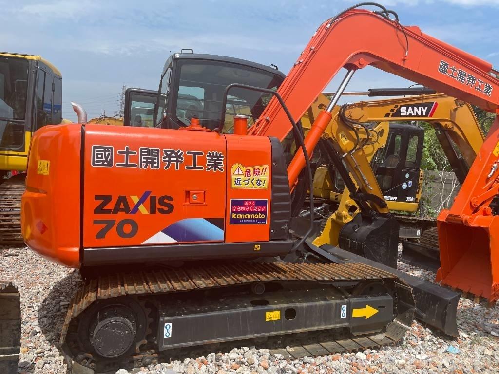 Hitachi ZX 70 Gravemaskiner på larvebånd