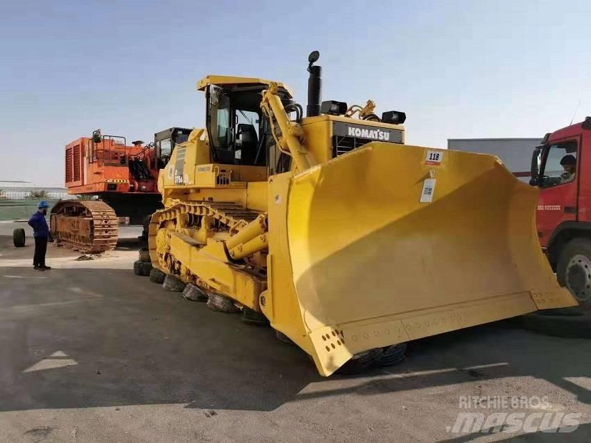Komatsu d375a Bulldozer på larvebånd