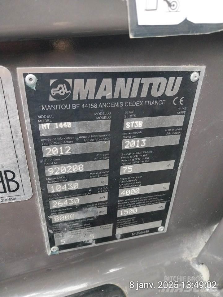 Manitou MT1440 Teleskoplæssere