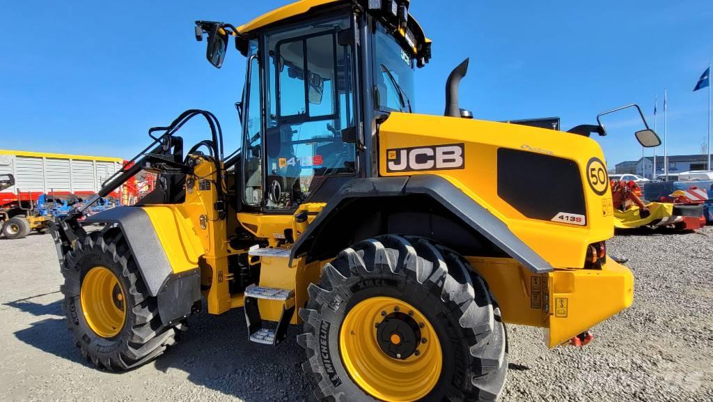 JCB 413S High Lift Læssemaskiner på hjul