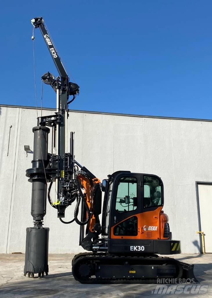  GEAX EK30 Pæle- og rammemaskiner