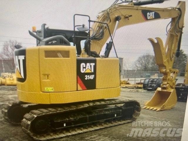 CAT 314 F Gravemaskiner på larvebånd