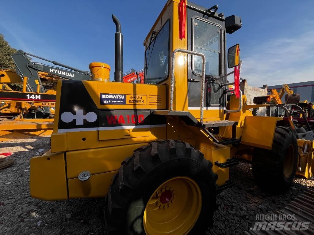 Komatsu WA100 Læssemaskiner på hjul