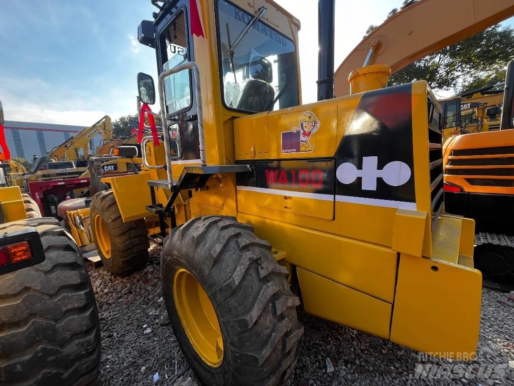 Komatsu WA100 Læssemaskiner på hjul