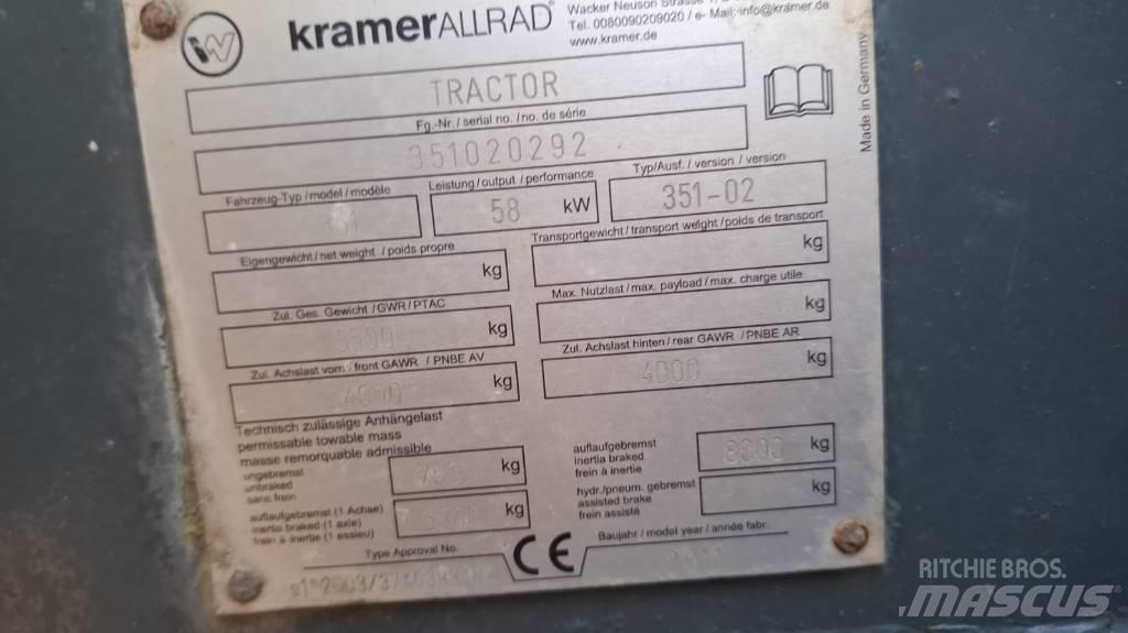 Kramer 480 Læssemaskiner på hjul