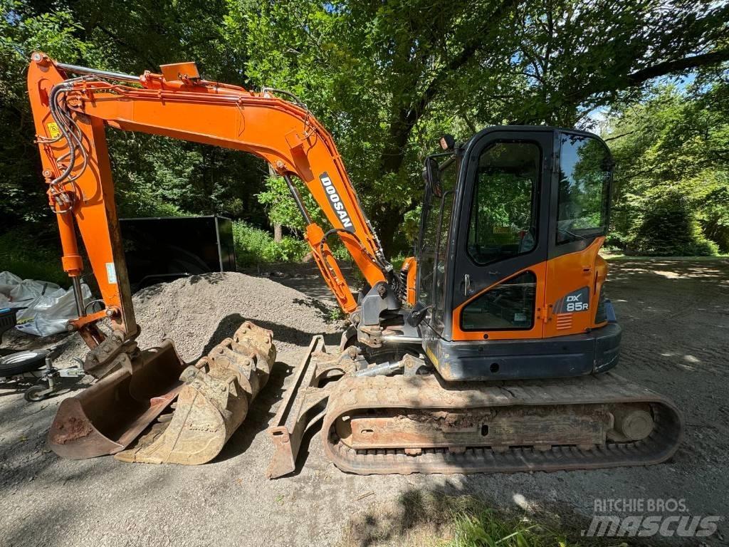 Doosan DX 85 R-3 Midi-gravemaskiner 7t - 12t