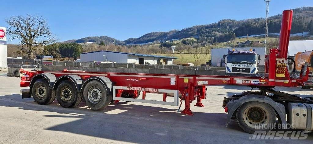  Tecnokar PC T3P / C108 Semi-trailer med containerramme