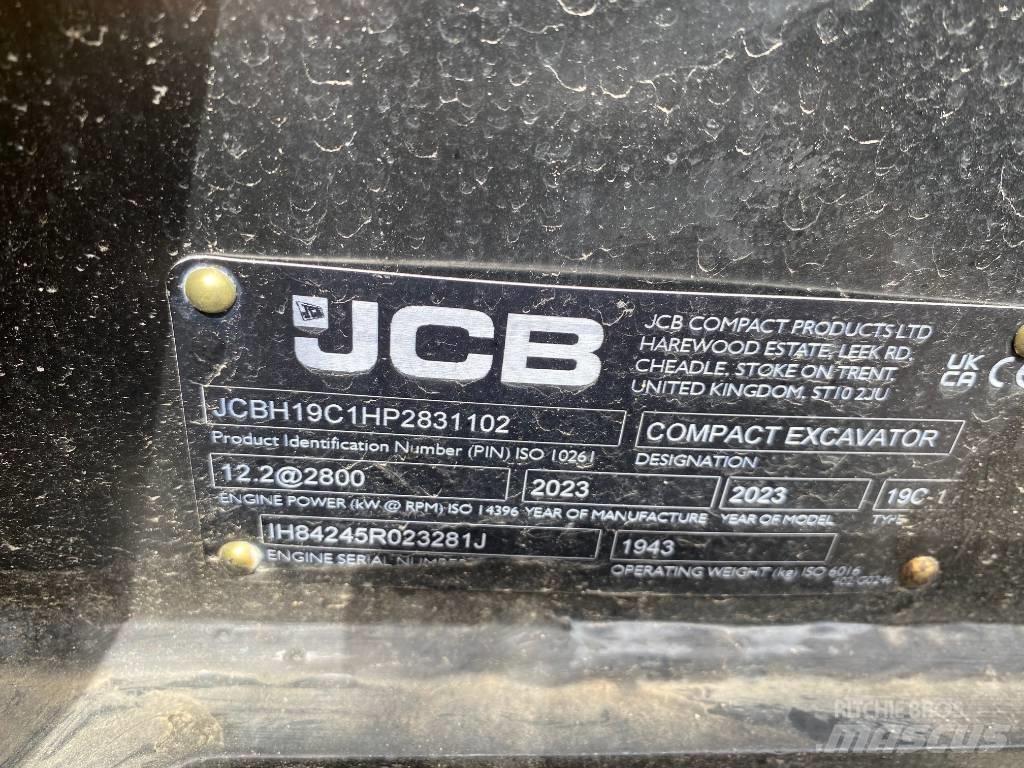 JCB 19 C-1 Minigravemaskiner