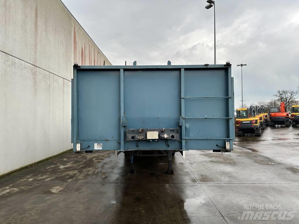 Pacton TPD 342 Semi-trailer med lad/flatbed