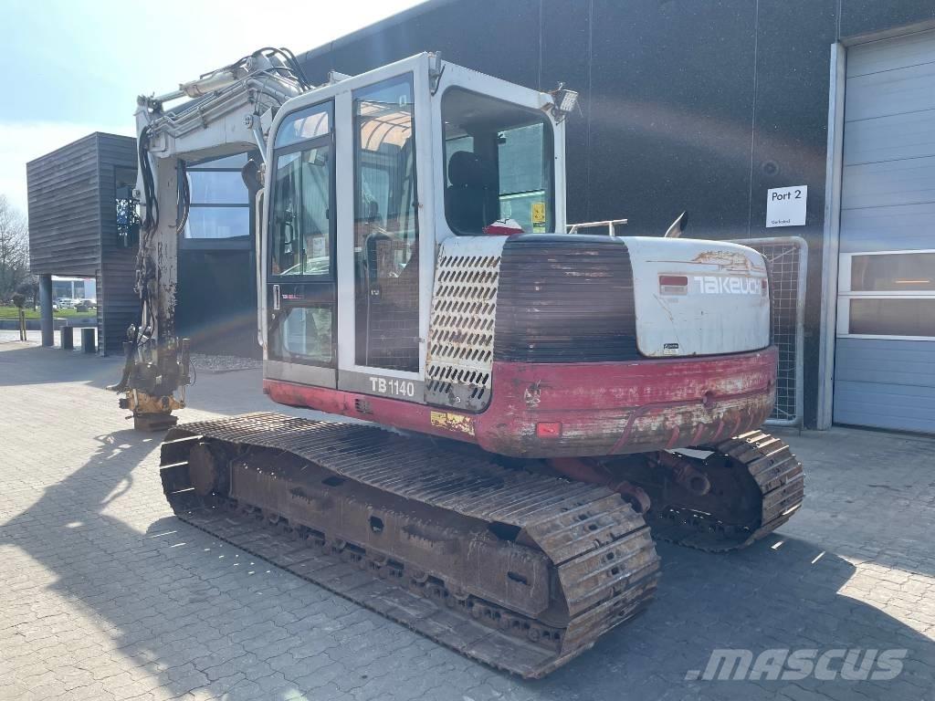 Takeuchi TB1140 Gravemaskiner på larvebånd