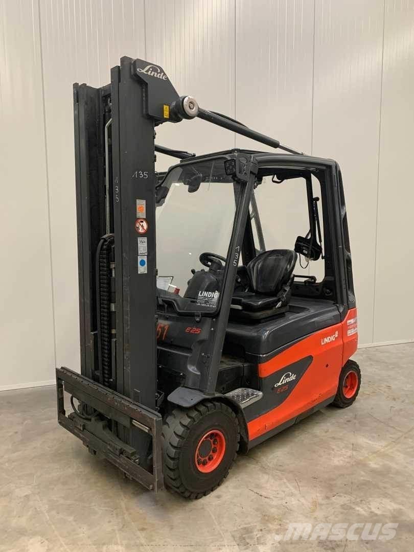 Linde E25L El gaffeltrucks