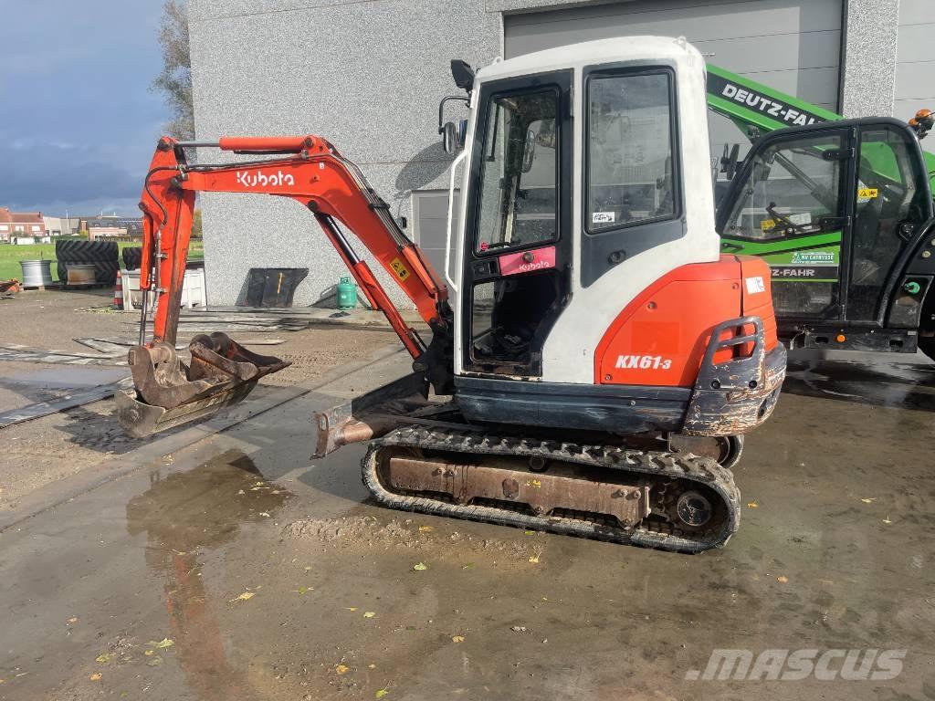 Kubota KX 61-3 Minigravemaskiner
