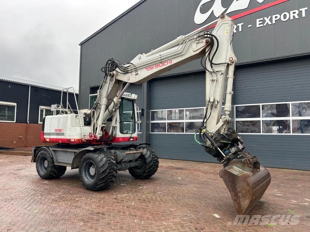 Takeuchi TB1160W Gravemaskiner på hjul