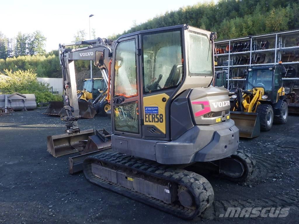 Volvo ECR 58 F Minigravemaskiner