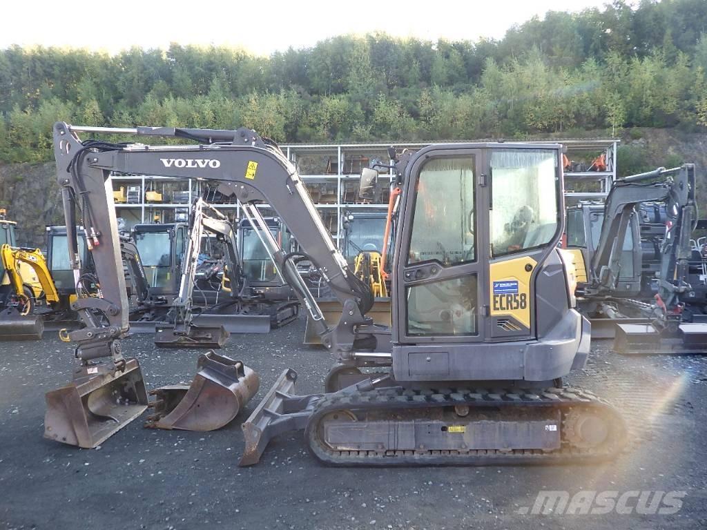 Volvo ECR 58 F Minigravemaskiner