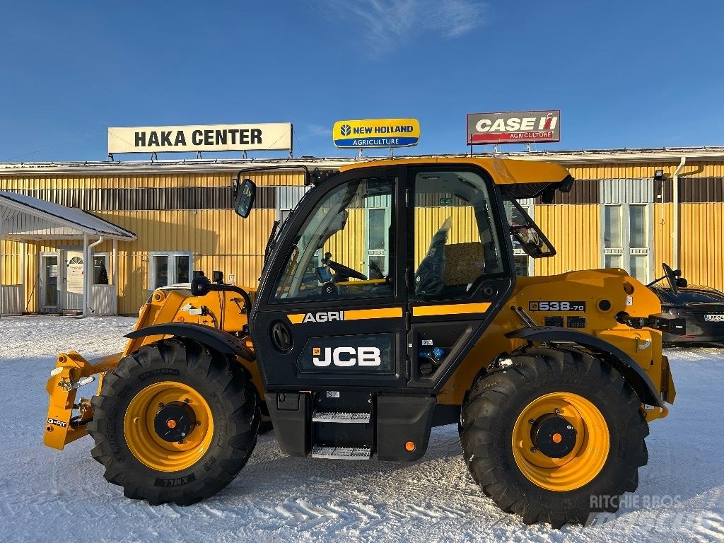 JCB 538-70 Teleskoplæssere til landbrug