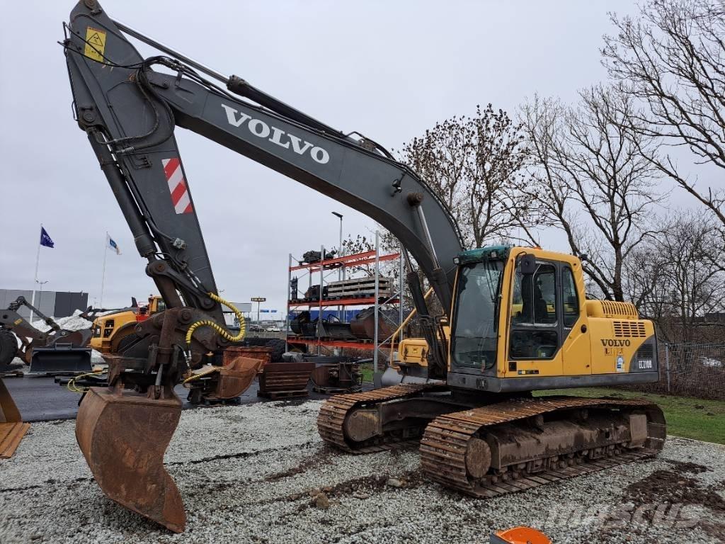 Volvo EC 210 B LC Gravemaskiner på larvebånd