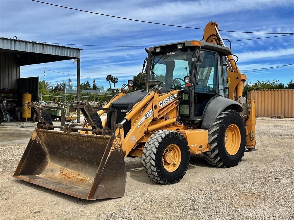 CASE 580 SR Rendegravere