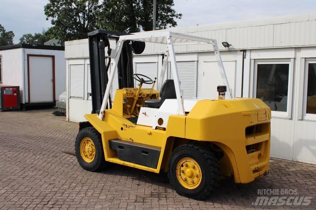 TCM FD60 Diesel gaffeltrucks