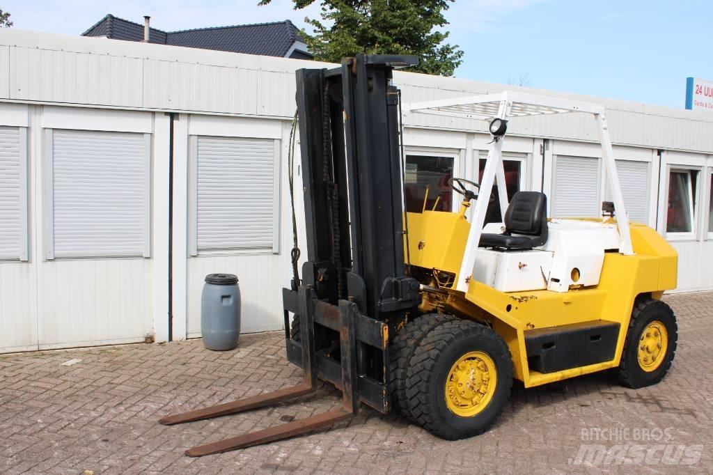 TCM FD60 Diesel gaffeltrucks