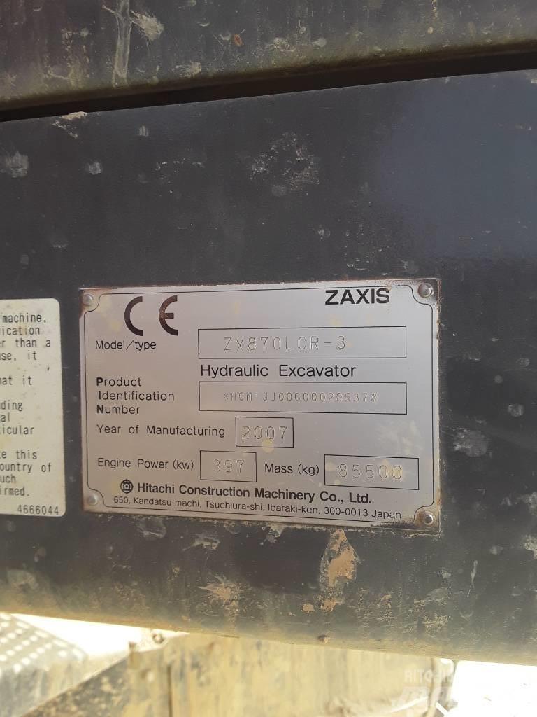 Hitachi ZX870LCR-3 Gravemaskiner på larvebånd