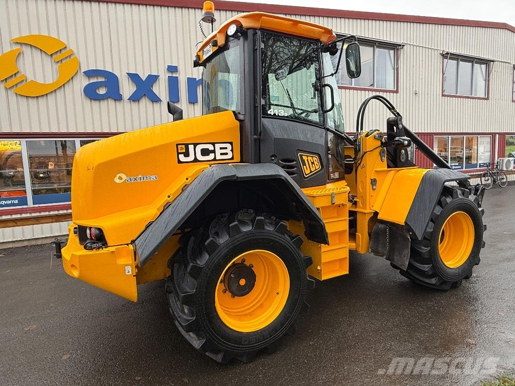 JCB 413 S Læssemaskiner på hjul