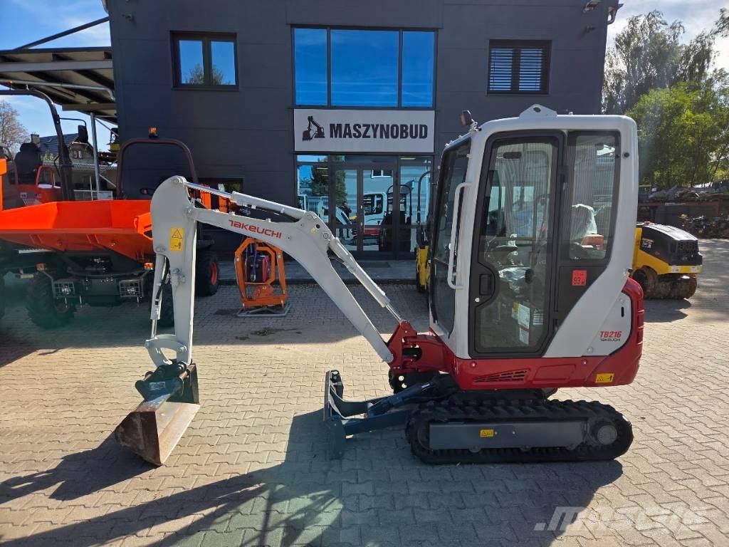 Takeuchi TB216 V0 Minigravemaskiner