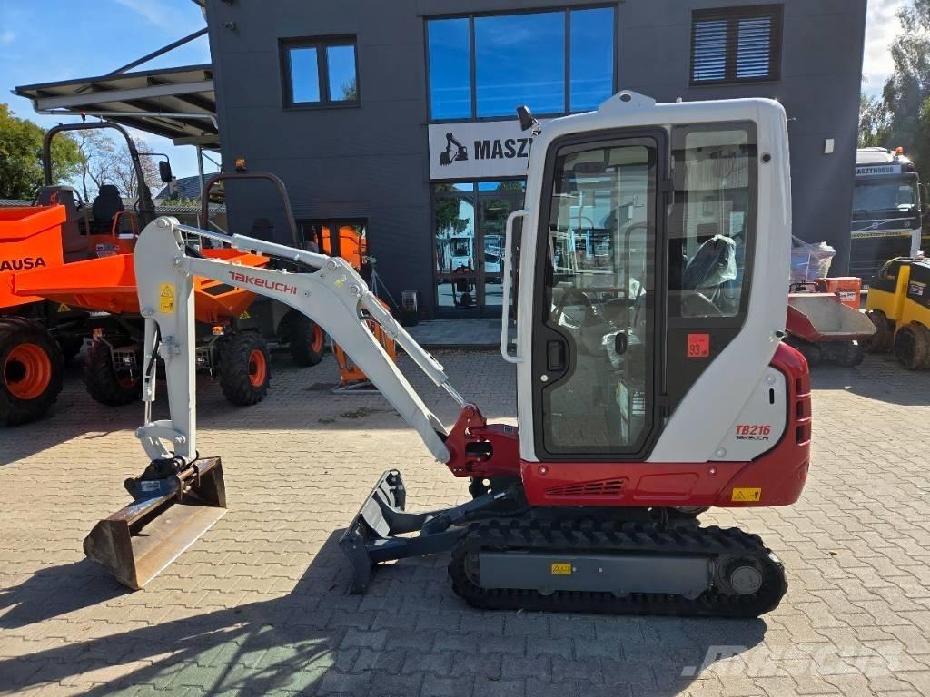 Takeuchi TB216 V0 Minigravemaskiner