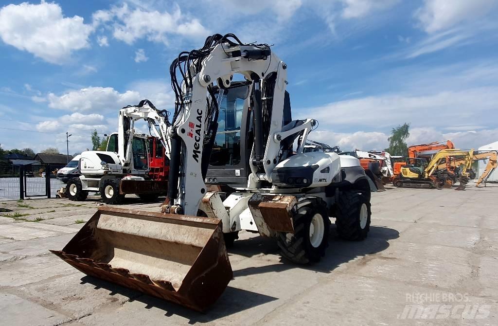 Mecalac 12 M TX Gravemaskiner på hjul