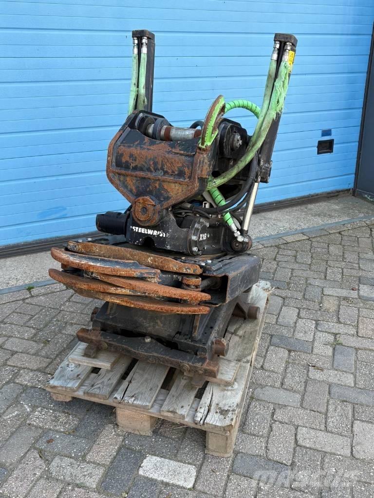 Steelwrist X 18 Rotatorer