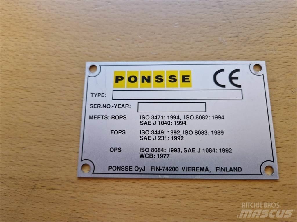 Ponsse 0036947 Chassis og suspension