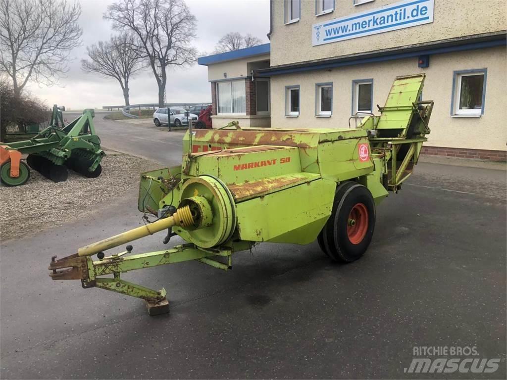 CLAAS Markant 50 Pressere til firkantede baller