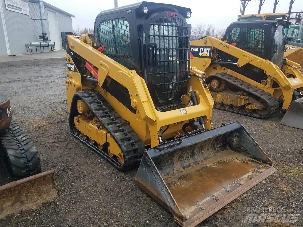 CAT 249D Minilæsser - skridstyret