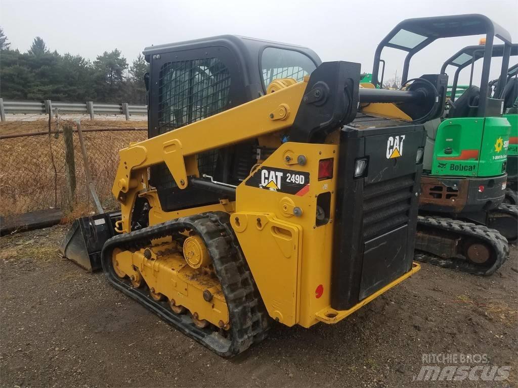 CAT 249D Minilæsser - skridstyret
