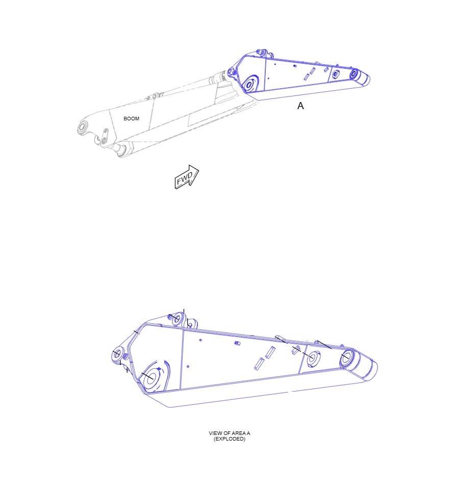 CAT M316F Booms og dippers