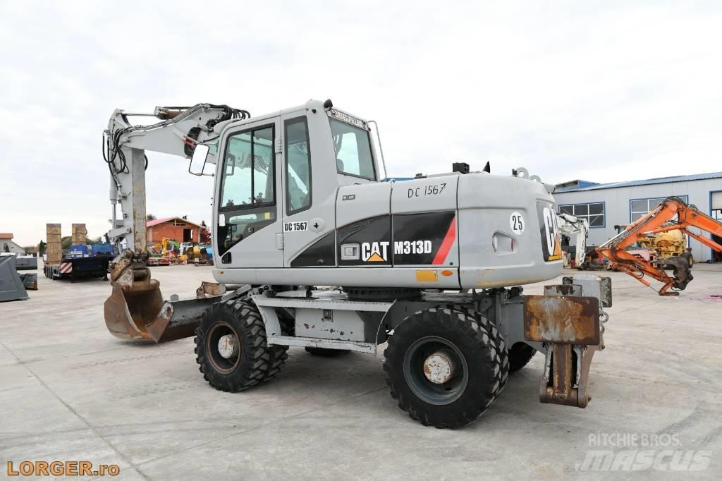 CAT M 313 D Gravemaskiner på hjul