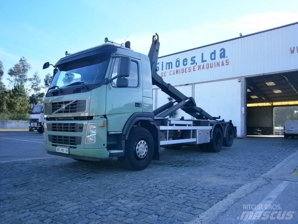 Volvo FM330 Lastbiler med containerramme / veksellad