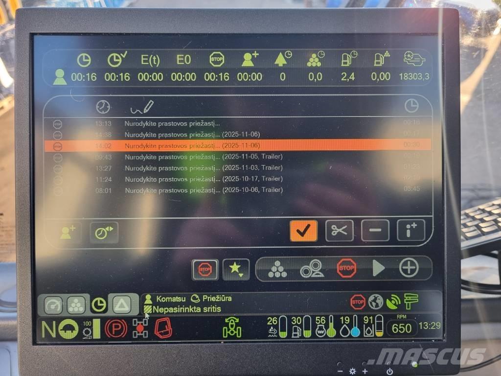 Komatsu 931 Skovningsmaskiner