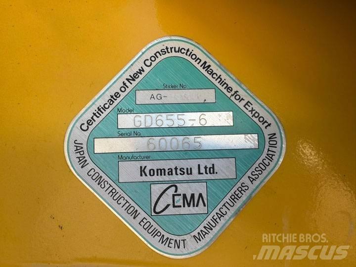 Komatsu GD 655-6 Vejhøvle / Gradere
