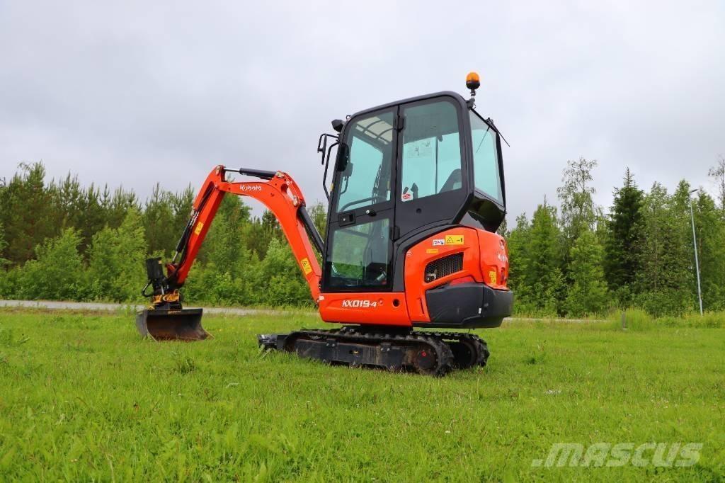 Kubota KX019-4 Minigravemaskiner